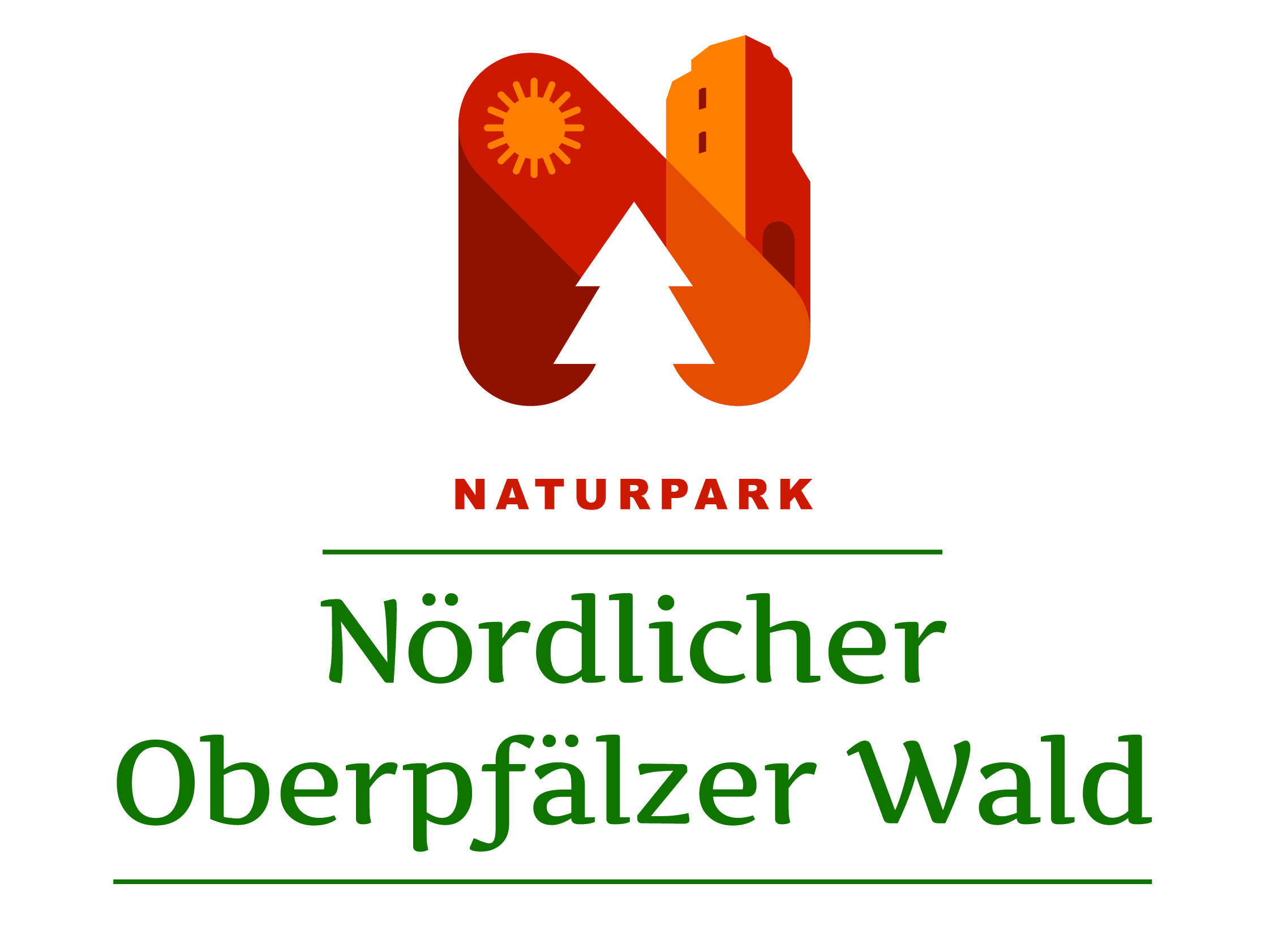 Logo des Naturparks NOW (Nördlicher Oberpfälzer Wald)